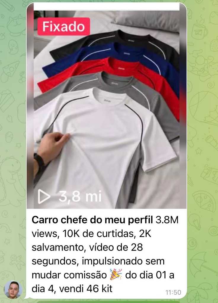 Print original do relato da comunidade